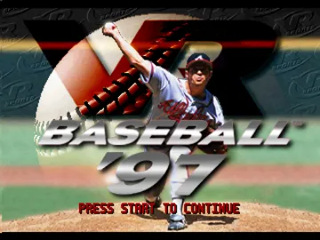 VR Baseball 97 (US) screen shot title